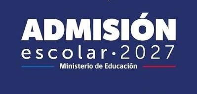 admision escolar 2027