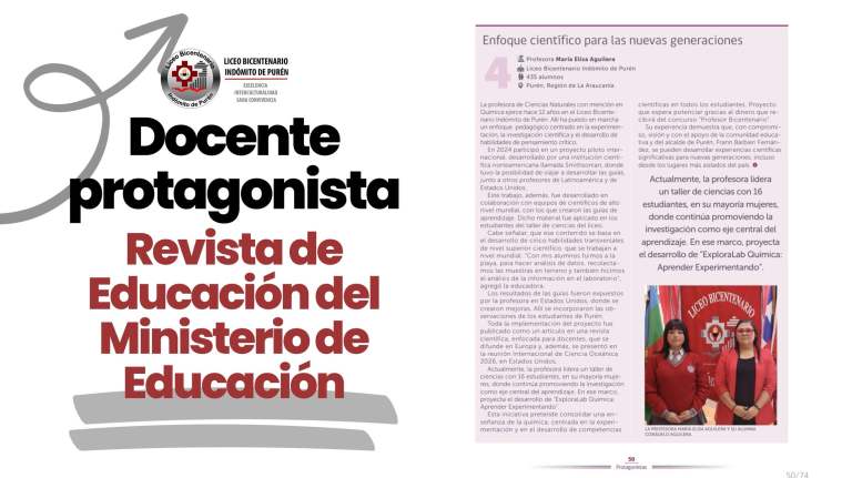 publicacion en Revista de Educacion